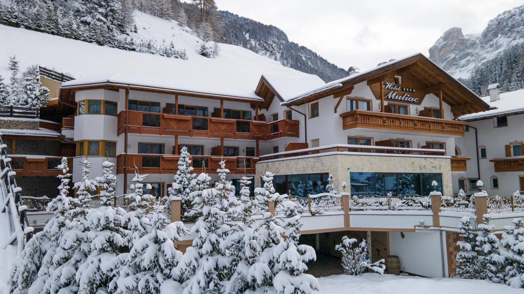 Hotel Muliac Selva di Val Gardena Exteriér fotografie